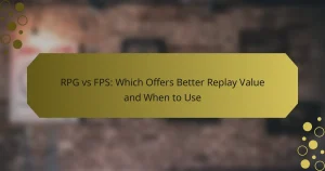 RPG vs FPS: Which Offers Better Replay Value and When to Use