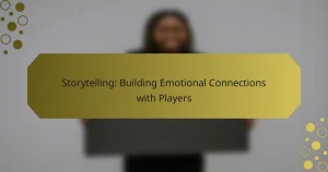 Storytelling: Building Emotional Connections with Players